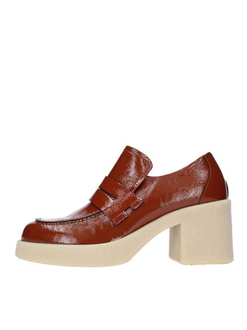 Mocassini in pelle JANET & JANET | 04154MARRONE COGNAC